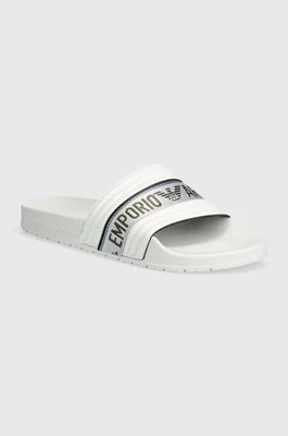 Emporio Armani Underwear klapki męskie kolor biały XVPS06 XN999 T635