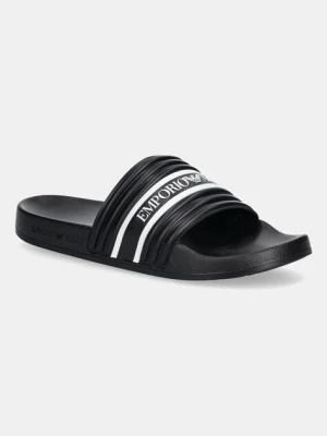 Emporio Armani Underwear klapki męskie kolor czarny XVPS14 XR277 U532