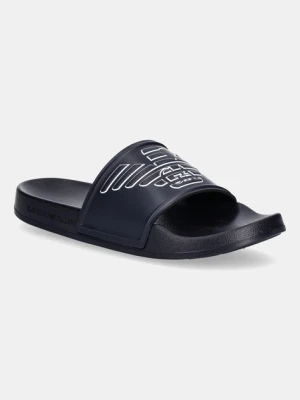 Zdjęcie produktu Emporio Armani Underwear klapki męskie kolor granatowy XVPS11 XR273 K578