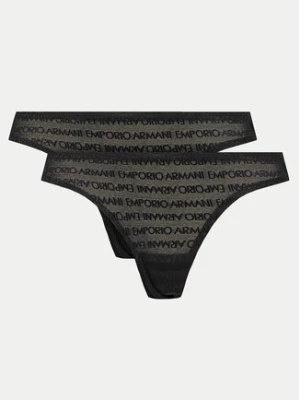 Emporio Armani Underwear Komplet 2 par fig brazylijskich 163337 3F204 00020 Czarny