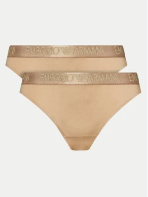 Emporio Armani Underwear Komplet 2 par fig brazylijskich 163337 4F235 16355 Beżowy