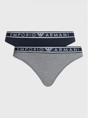 Emporio Armani Underwear Komplet 2 par fig klasycznych 163334 3R219 21136 Granatowy