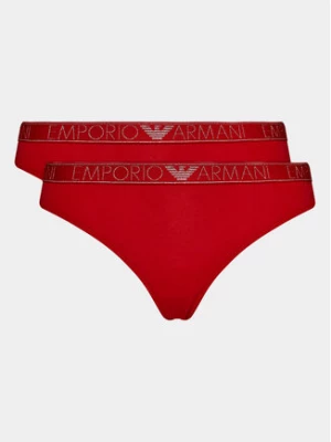 Emporio Armani Underwear Komplet 2 par stringów 163333 3F223 00173 Czerwony