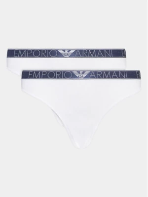 Emporio Armani Underwear Komplet 2 par stringów 163333 3R221 00010 Biały