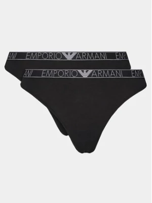 Emporio Armani Underwear Komplet 2 par stringów 163333 4R223 00020 Czarny