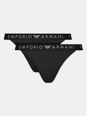 Emporio Armani Underwear Komplet 2 par stringów 164522 4F227 00020 Czarny