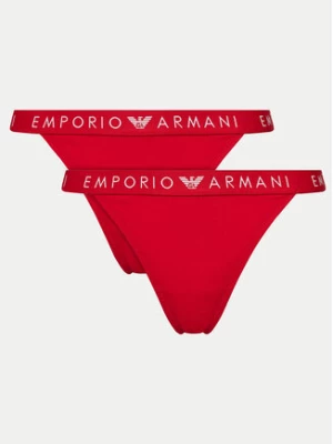 Emporio Armani Underwear Komplet 2 par stringów 164522 4F227 10374 Czerwony