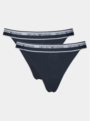 Emporio Armani Underwear Komplet 2 par stringów 164522 4R227 00135 Granatowy