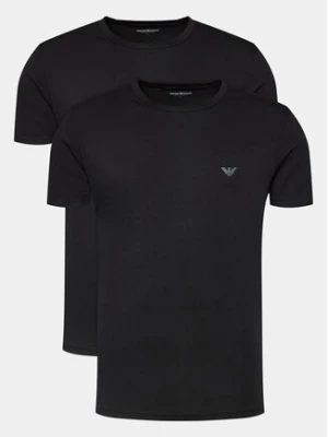 Emporio Armani Underwear Komplet 2 t-shirtów 111267 4R720 17020 Czarny Regular Fit