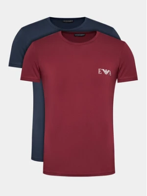 Emporio Armani Underwear Komplet 2 t-shirtów 111670 3F715 57336 Granatowy Regular Fit