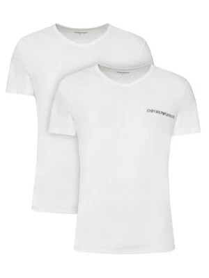 Emporio Armani Underwear Komplet 2 t-shirtów EM000392 AF10779 M0082 Biały Regular Fit
