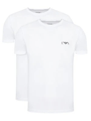 Emporio Armani Underwear Komplet 2 t-shirtów EM001849 AF14131 M0082 Biały Fitted Fit