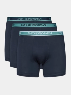Emporio Armani Underwear Komplet 3 par bokserek 111473 3F717 64135 Granatowy