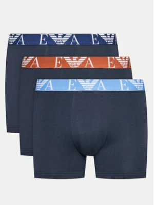 Emporio Armani Underwear Komplet 3 par bokserek 111473 4F715 64135 Granatowy