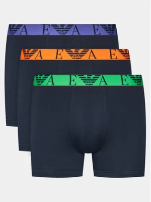 Emporio Armani Underwear Komplet 3 par bokserek 111473 4R715 70435 Granatowy