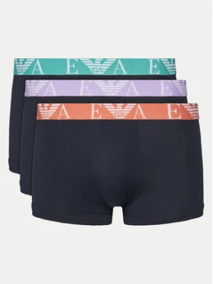 Emporio Armani Underwear Komplet 3 par bokserek EM000259 AF10778 MB139 Granatowy