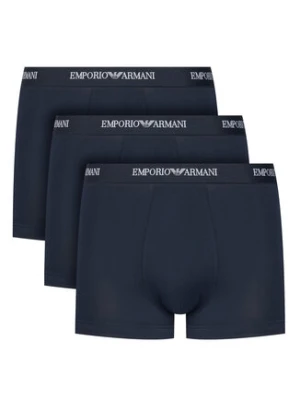 Emporio Armani Underwear Komplet 3 par bokserek EM000259 AF14132 MB139 Granatowy