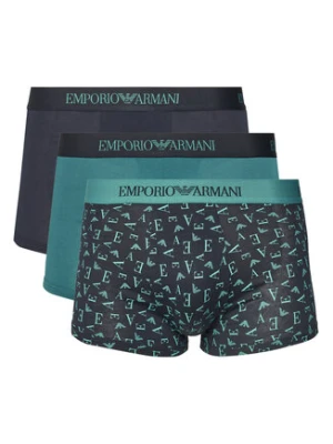 Emporio Armani Underwear Komplet 3 par bokserek EM000260 AF10800 MB148 Granatowy