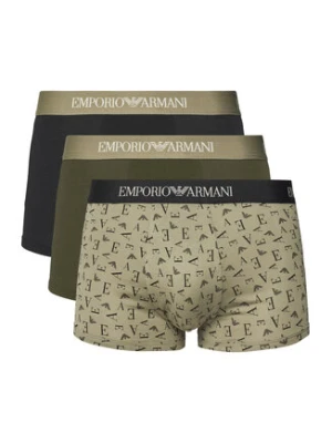Emporio Armani Underwear Komplet 3 par bokserek EM000260 AF10800 MC112 Zielony