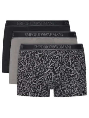 Emporio Armani Underwear Komplet 3 par bokserek EM000370 AF10779 MC198 Szary