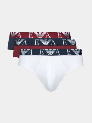 Emporio Armani Underwear Komplet 3 par slipów 111734 3F715 13911 Biały