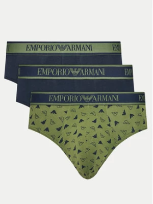 Emporio Armani Underwear Komplet 3 par slipów 112132 4F717 75436 Kolorowy