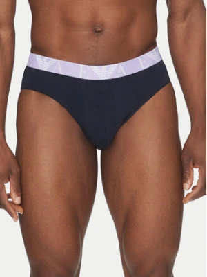 Emporio Armani Underwear Komplet 3 par slipów EM000258 AF10778 MB139 Granatowy