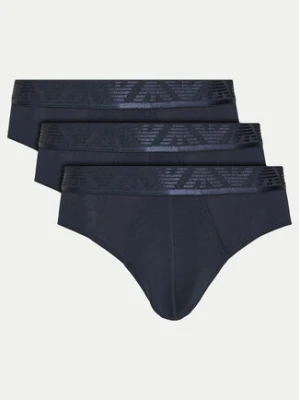 Emporio Armani Underwear Komplet 3 par slipów EM000258 AF10780 MB139 Granatowy