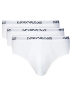 Emporio Armani Underwear Komplet 3 par slipów EM000258 AF14132 M0066 Biały