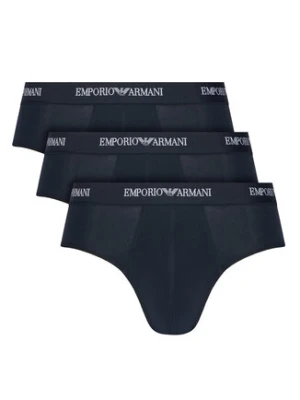 Emporio Armani Underwear Komplet 3 par slipów EM000258 AF14132 MB139 Granatowy