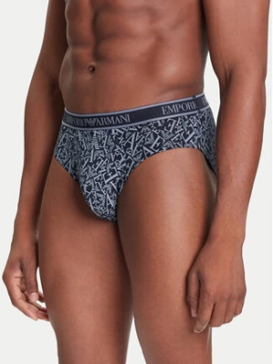 Emporio Armani Underwear Komplet 3 par slipów EM000369 AF10779 MB089 Granatowy