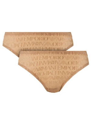 Emporio Armani Underwear Komplet fig brazylijskich EW000403 AF10880 M6068 Beżowy
