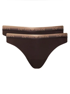 Emporio Armani Underwear Komplet fig brazylijskich EW005512 AF25572 U6279 Beżowy