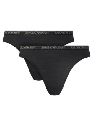 Emporio Armani Underwear Komplet stringów EW000402 AF10889 MC005 Czarny