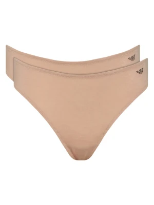 Emporio Armani Underwear Komplet stringów EW000402 AF25571 U4134 Beżowy jasny