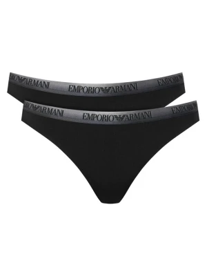 Emporio Armani Underwear Komplet stringów EW000402 AF25572 UC001 Czarny