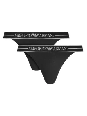 Emporio Armani Underwear Komplet stringów EW000405 AF10881 MC005 Czarny