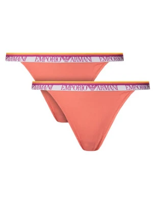 Emporio Armani Underwear Komplet stringów EW000405 AF10883 M4008 Różowy