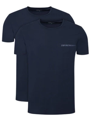 Emporio Armani Underwear Komplet t-shirtów EM000391 AF10779 MB263 Granatowy Regular Fit