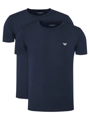 Emporio Armani Underwear Komplet t-shirtów EM000391 AF14132 MB143 Granatowy Regular Fit