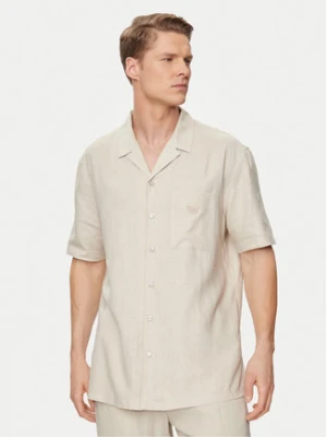 Emporio Armani Underwear Koszula 211880 4R467 00040 Beżowy Regular Fit