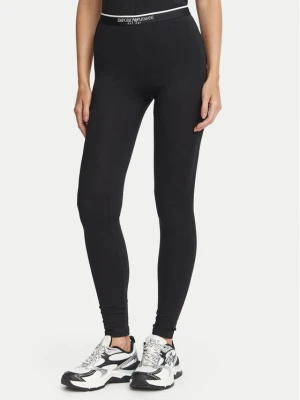Emporio Armani Underwear Legginsy EW001901 AF27298 UC001 Czarny Slim Fit