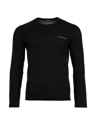 Emporio Armani Underwear Longsleeve EM000382 AF25022 UC001 Czarny Slim Fit