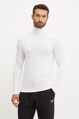 Emporio Armani Underwear longsleeve lounge kolor biały gładki 112066 4F511