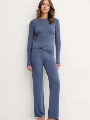 Emporio Armani Underwear piżama damska kolor niebieski EW002493 AF15361