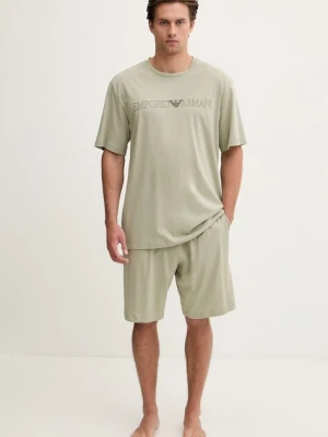 Emporio Armani Underwear piżama dwuczęściowa męska bawełniana z elastanem
