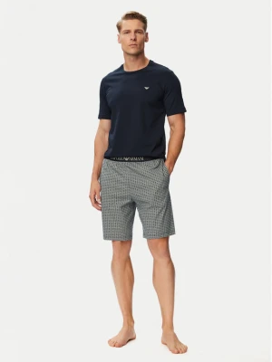 Emporio Armani Underwear Piżama EM000400 AF25040 MB681 Granatowy Regular Fit
