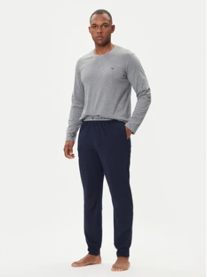 Emporio Armani Underwear Piżama EM000610 AF10776 M8098 Szary Regular Fit