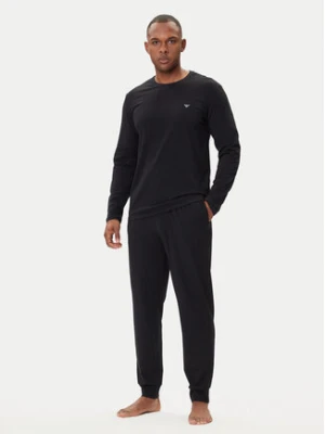 Emporio Armani Underwear Piżama EM000610 AF10776 MC108 Czarny Regular Fit