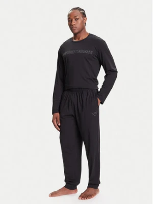 Emporio Armani Underwear Piżama EM000616 AF14978 UC001 Czarny Regular Fit
